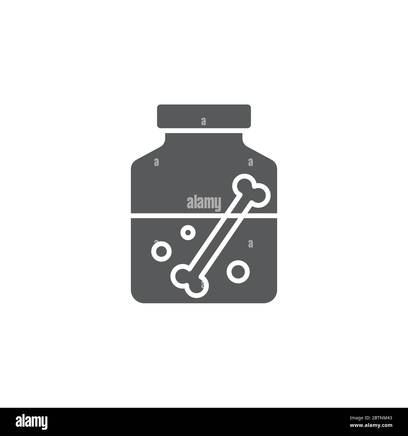 Poison bottle vector icon symbol isolated on white background Stock ...