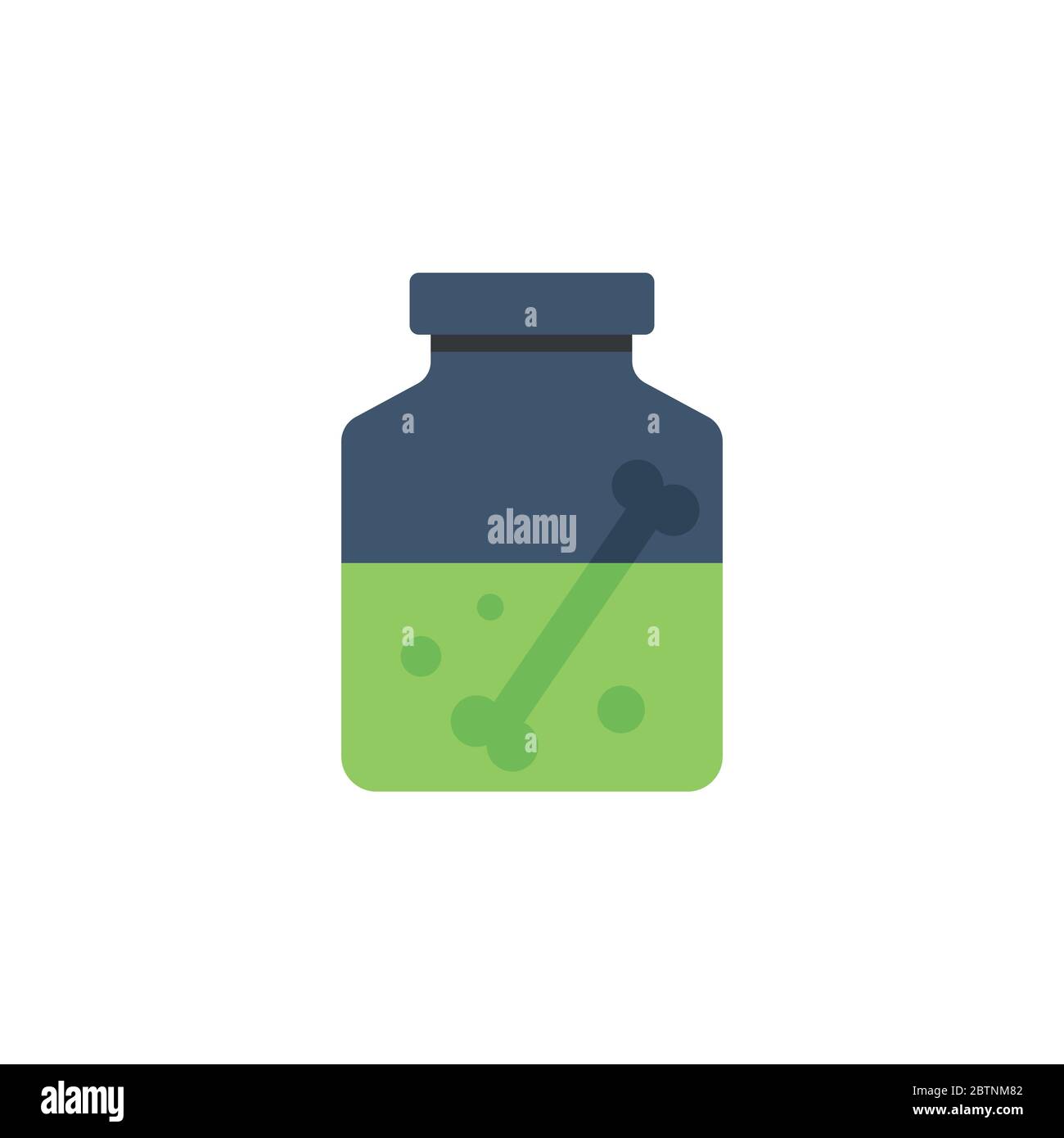 Poison bottle vector icon symbol isolated on white background Stock ...