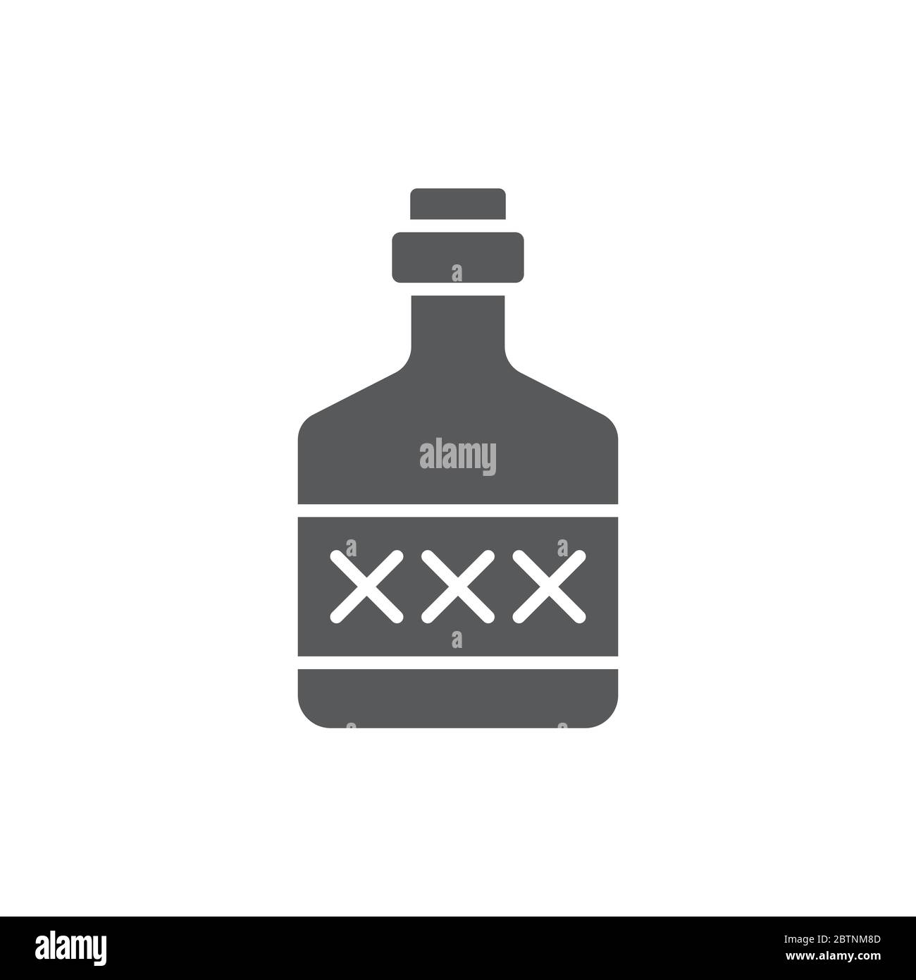 Poison bottle vector icon symbol isolated on white background Stock ...