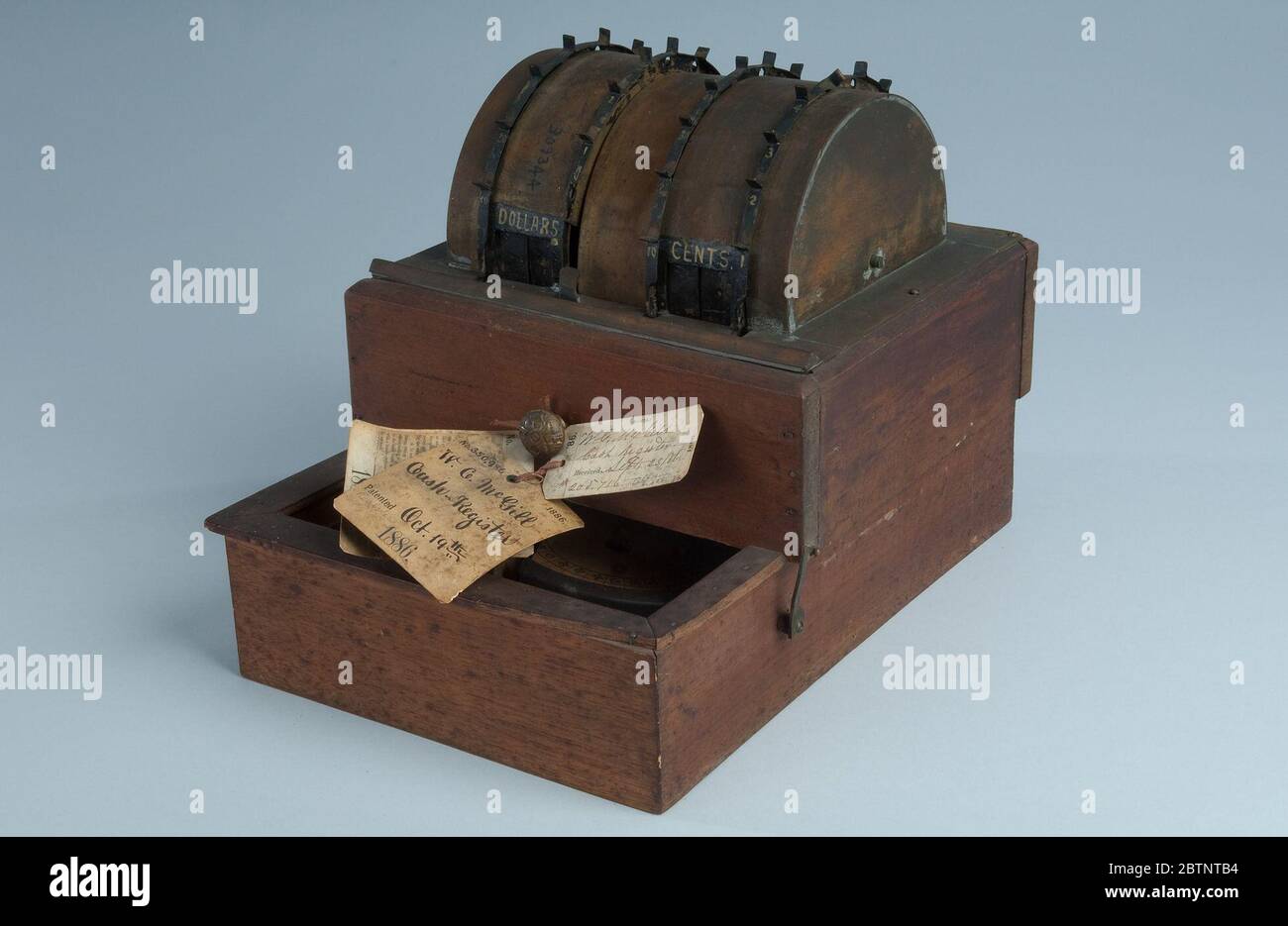McGill Cash Register Patent Model. This is the patent model for U.S ...
