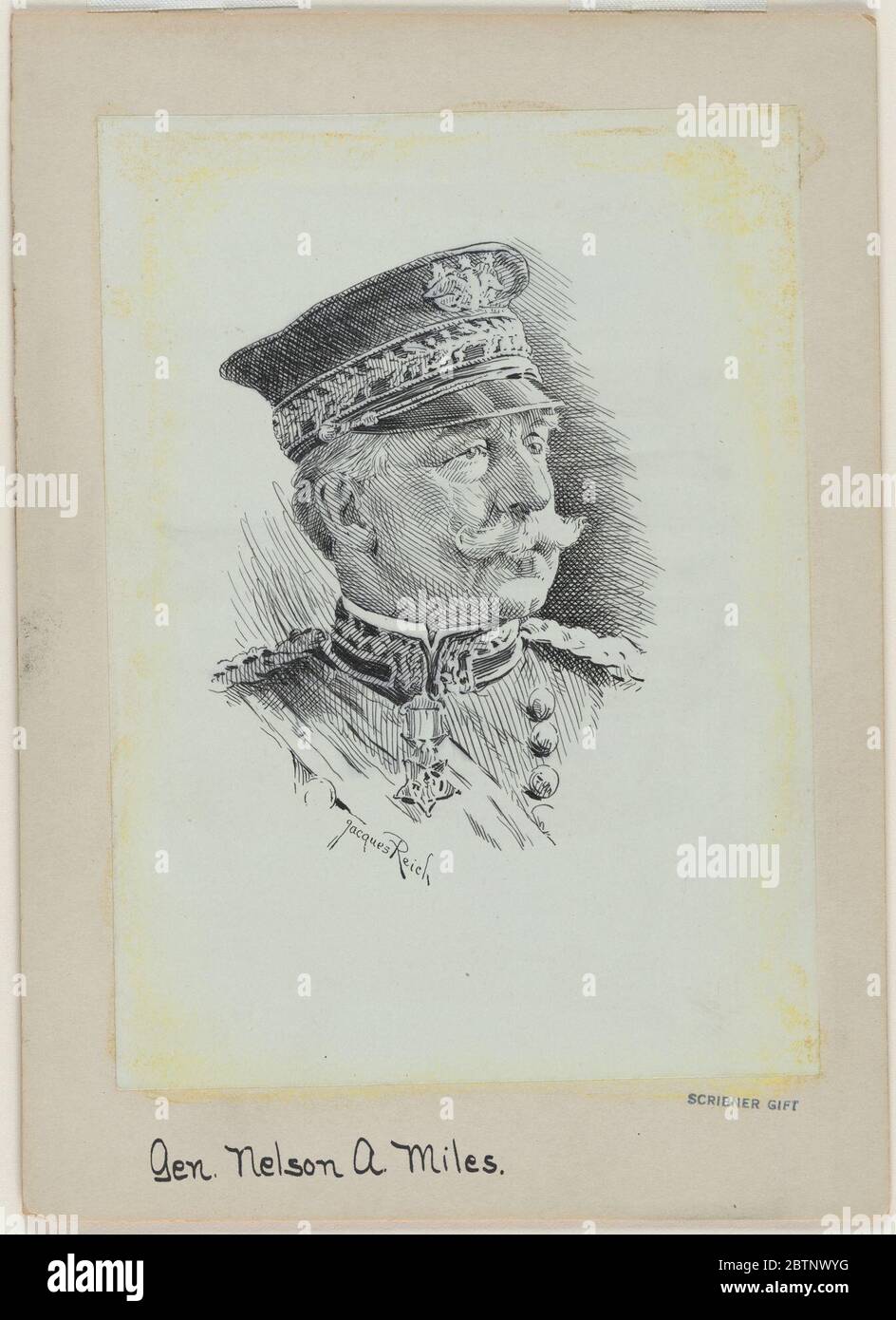 Nelson Appleton Miles. Stock Photo