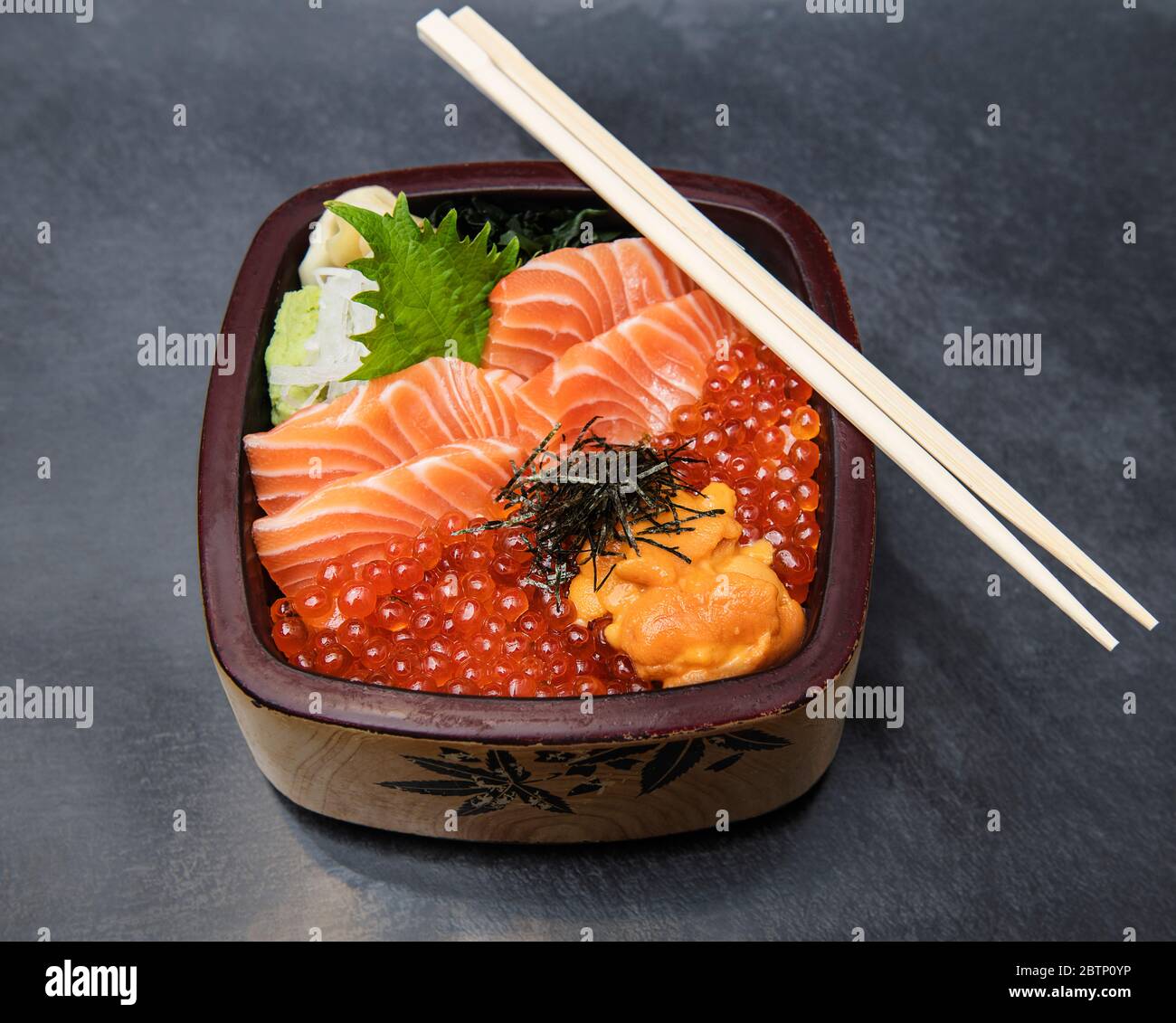 Sushi and caviar lunch Stock Photo Alamy