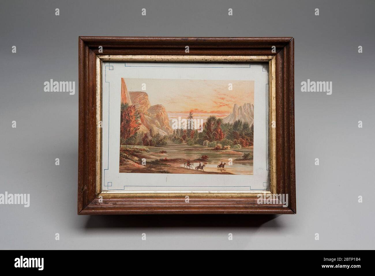 Patent model for picture frames. This patent model demonstrates an