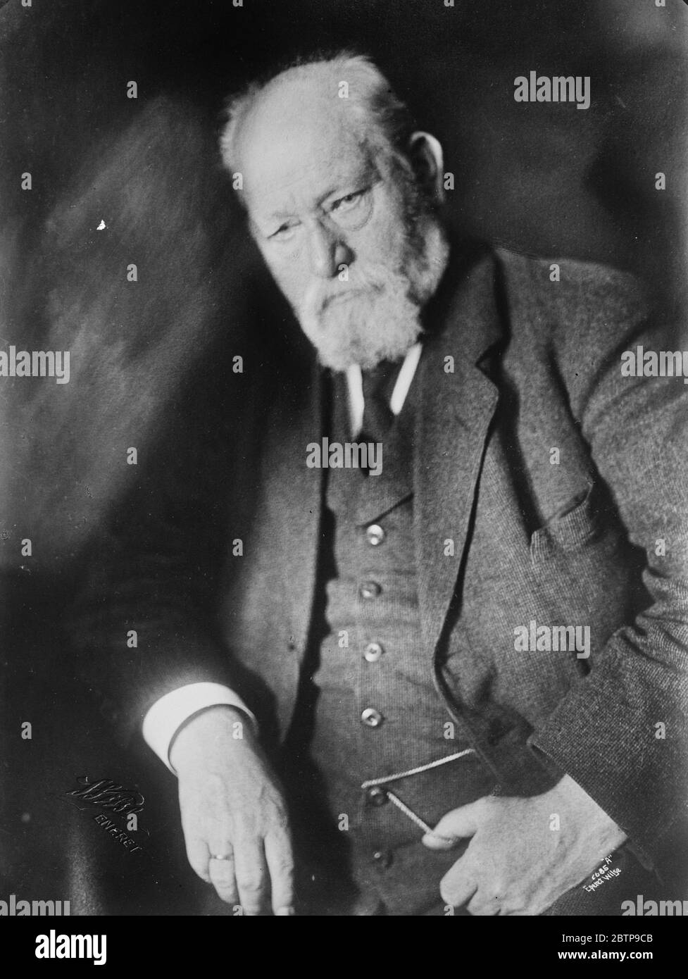 Abraham Berge 15 September 1926 Stock Photo
