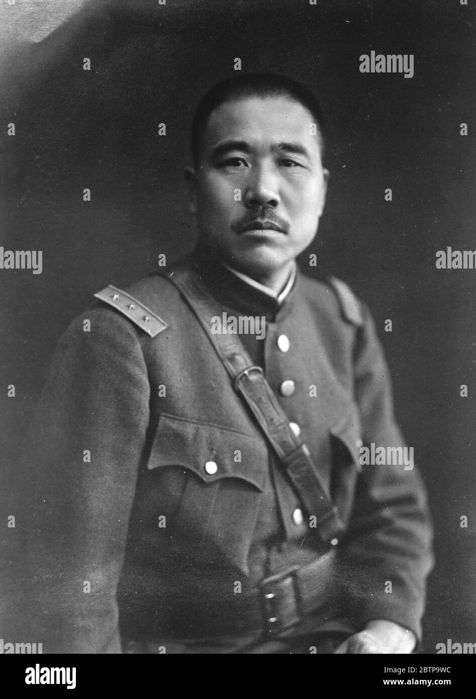 Marshal Chang Chung Chang . 1927 Stock Photo