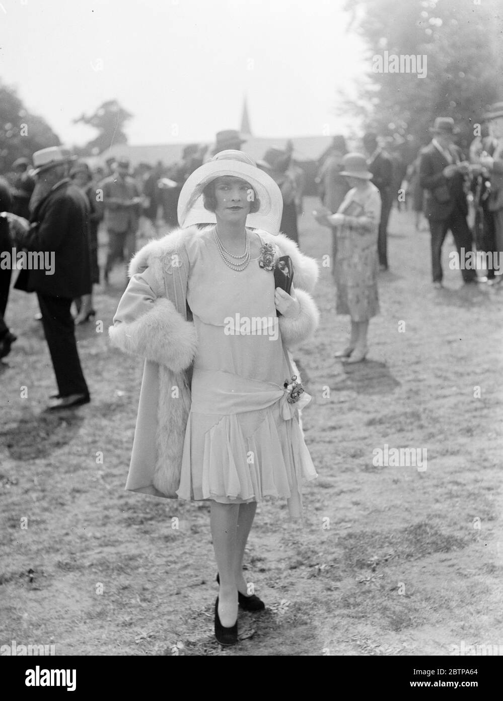 Eclipse stakes . Miss Fanny Ward . 20 July 1928 Stock Photo