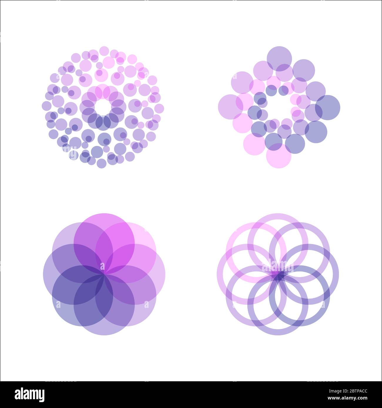 stock vector illustration set of abstract sign Stock Vector Image & Art ...