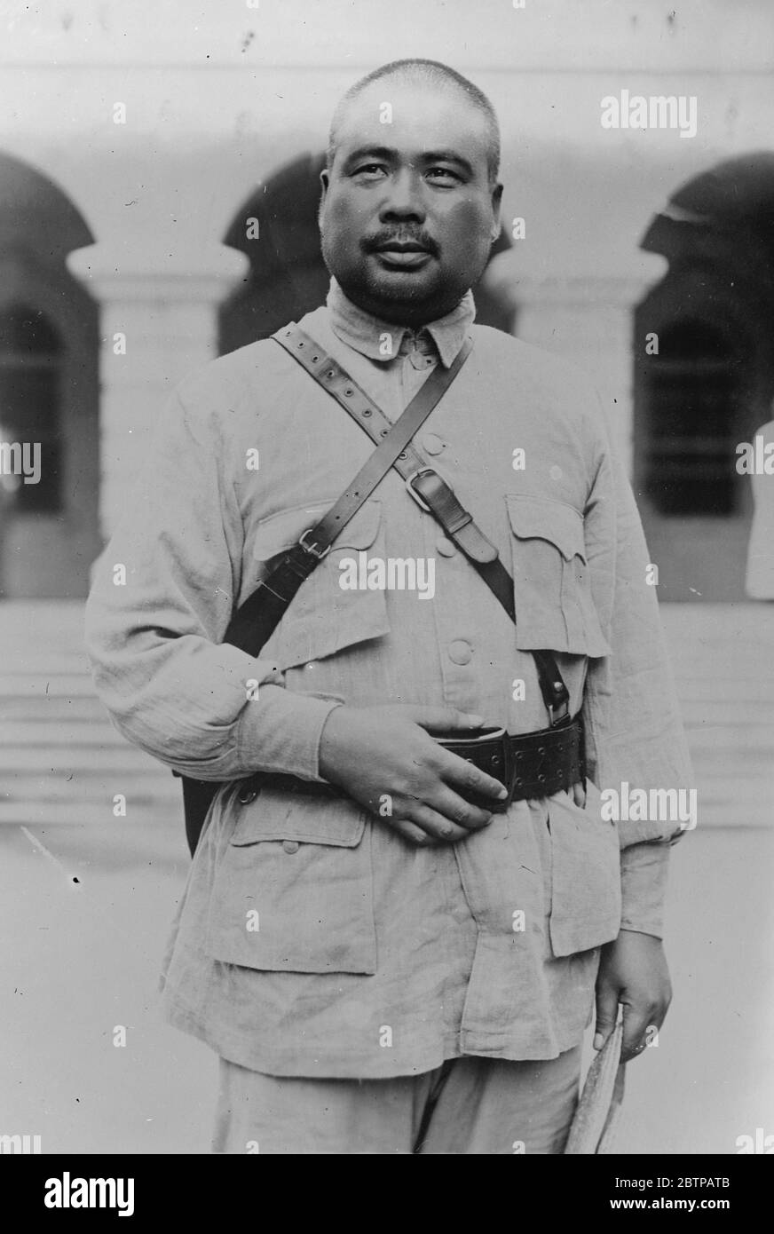 Marshal Feng Yu Hsiang . Late Minister of war in the National Government of China and a leader in the revolt against President Chiang Kai Shek . . 1929 Stock Photo