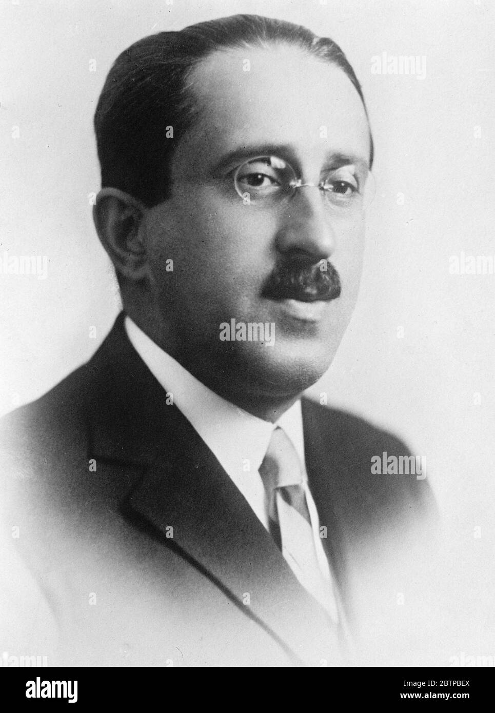 M Madgearu . Romanian Minister of Commerce and Industry , holiday making in England . 23 May 1929 Stock Photo