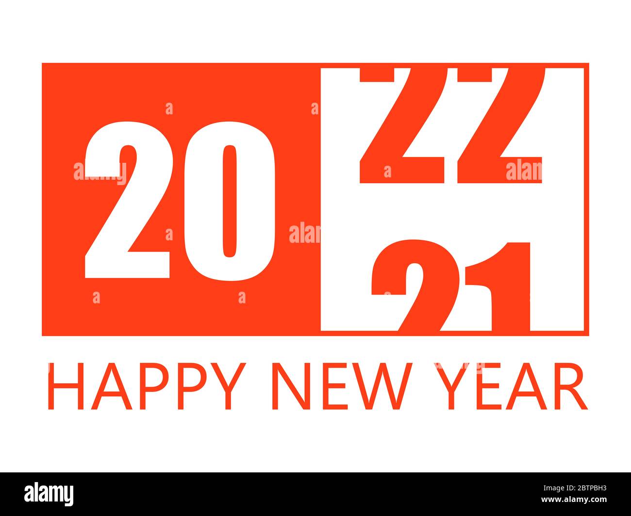 Happy New Year 2022 Design Template. Modern Design for Calendar ...