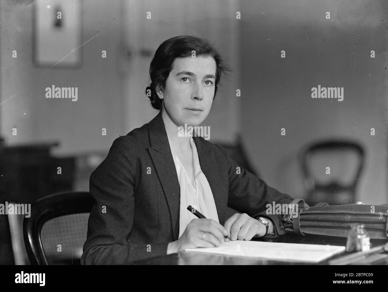 Woman historian . Dr Lillian Penson appointed to Professorship . 22 May 1930 Stock Photo