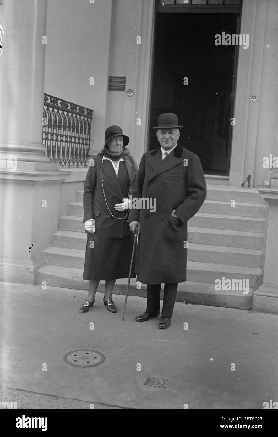 German Ambassador in London . Baron and Baroness Von Neurath , the new ...