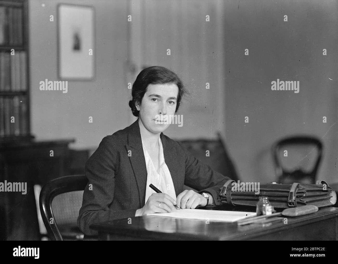 Woman historian . Dr Lillian Penson appointed Professorship . 22 May 1930 Stock Photo
