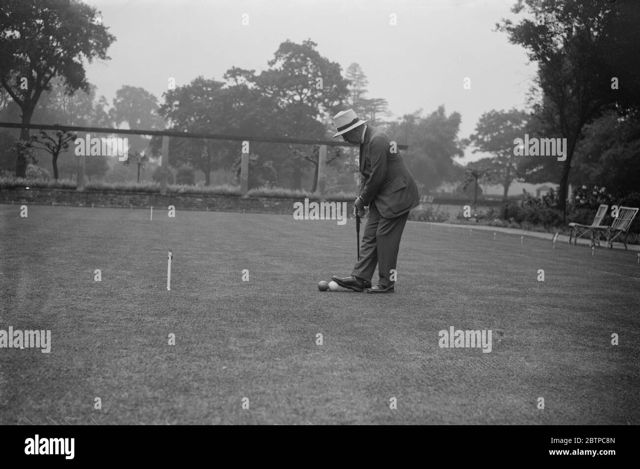 Croquet Black and White Stock Photos & Images Alamy