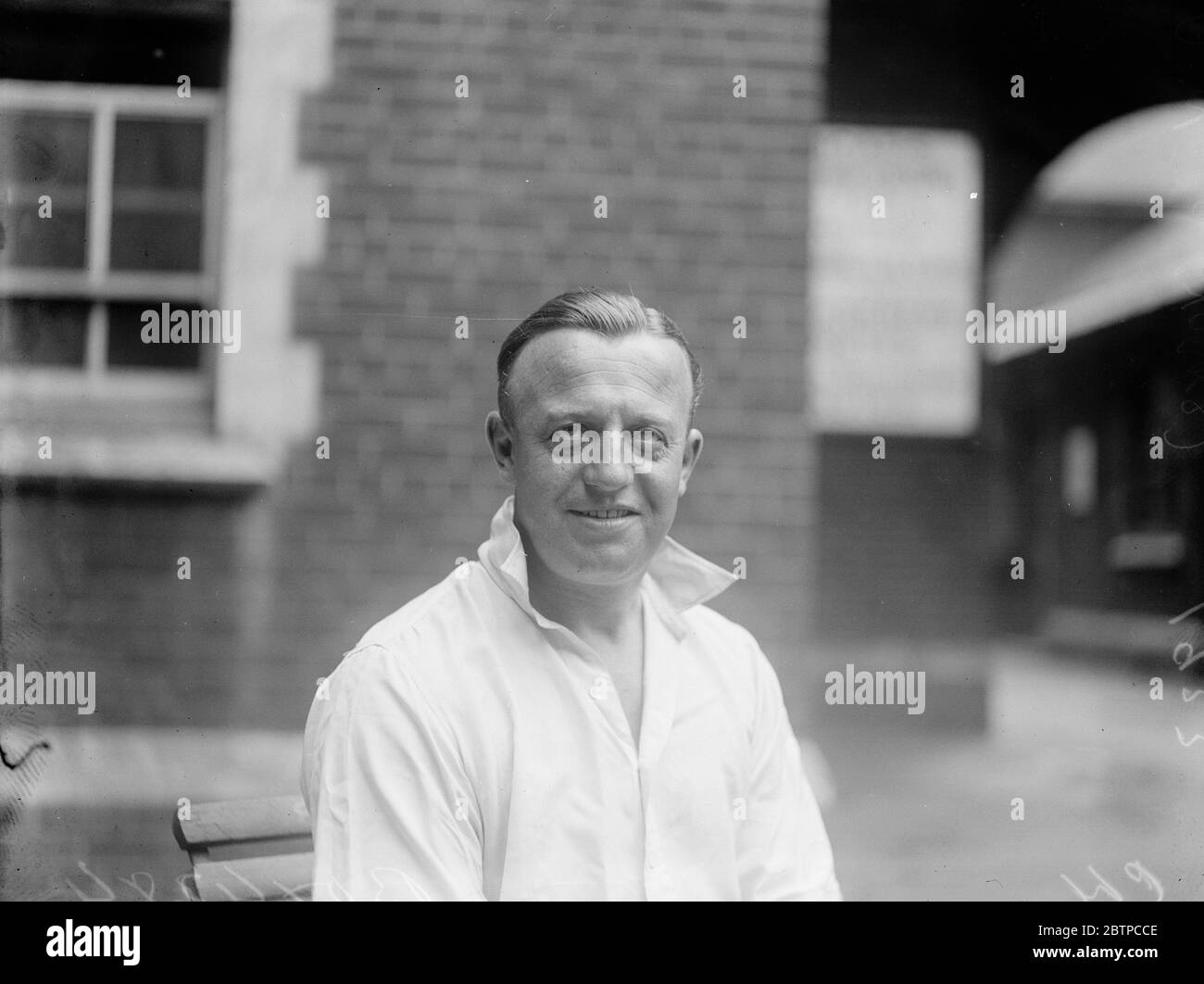 Cricket . A Wood ( Yorkshire ) . 1933 Stock Photo