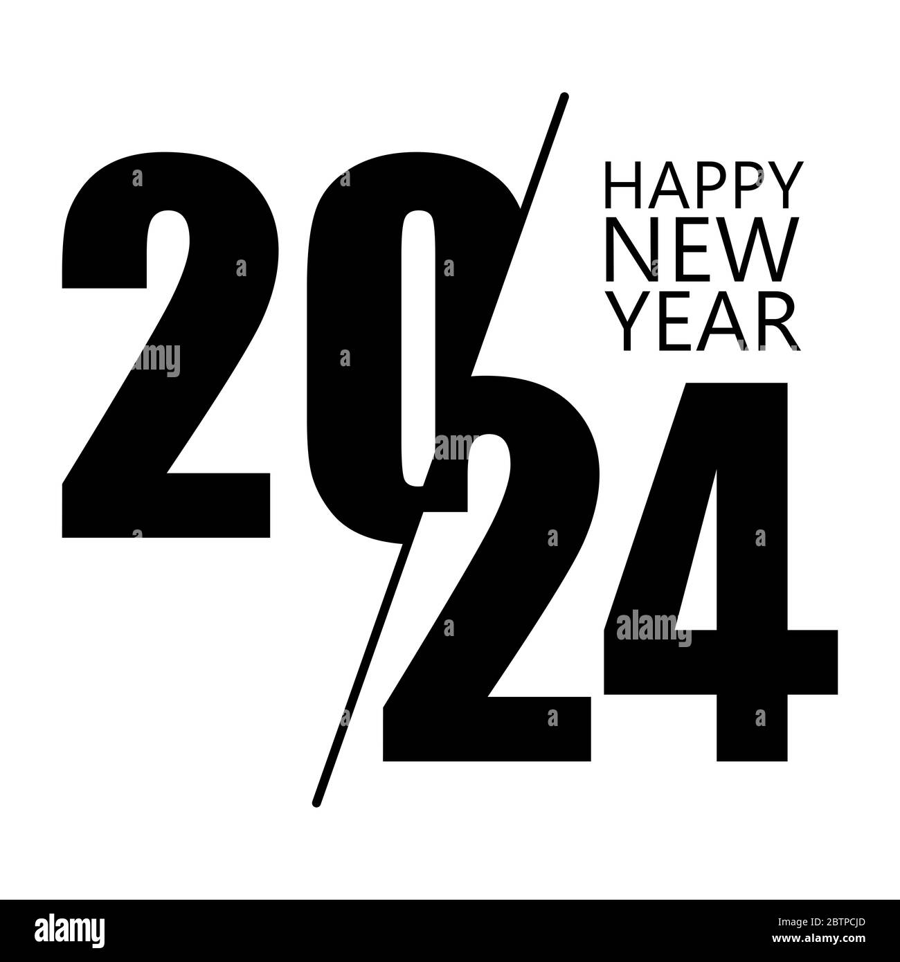 2024 new year Black and White Stock Photos & Images Alamy