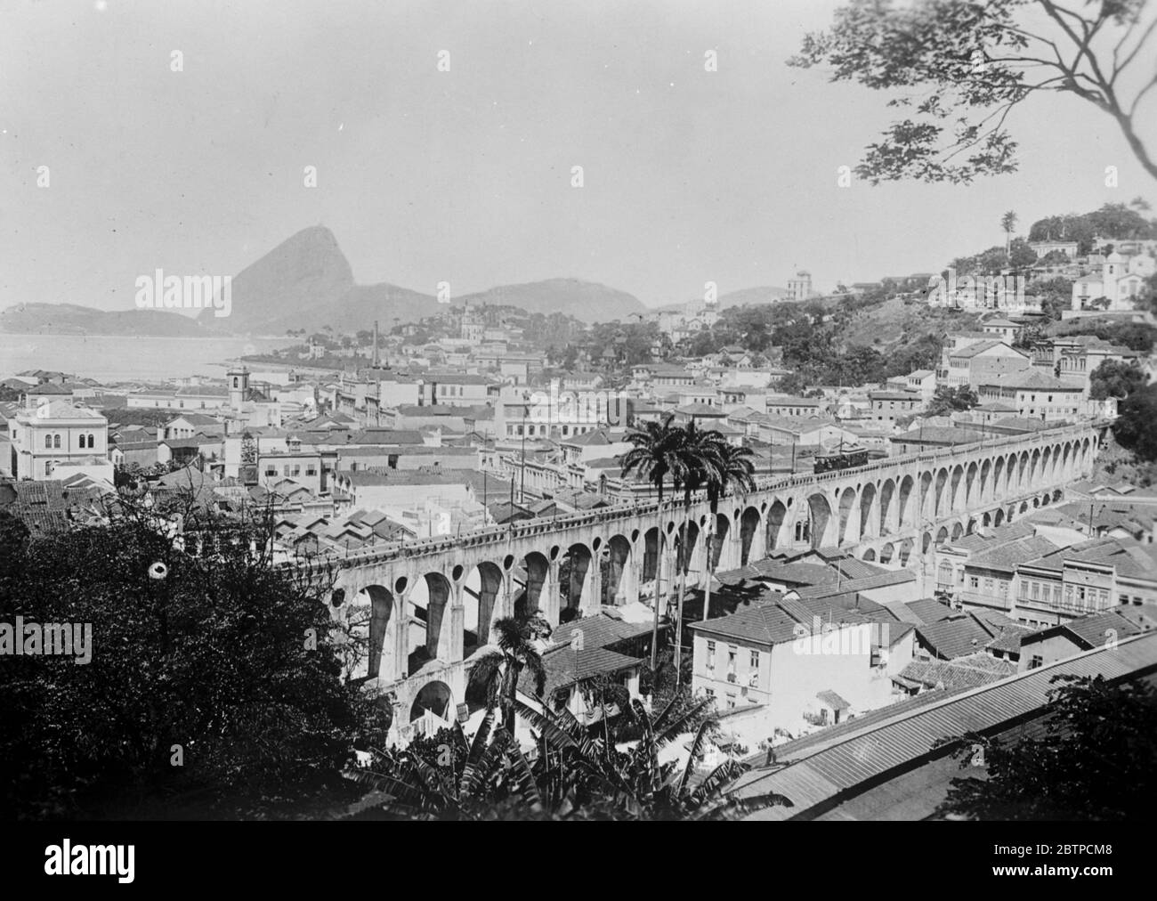 Rio de Janeiro . General view . 1 October 1930 Stock Photo