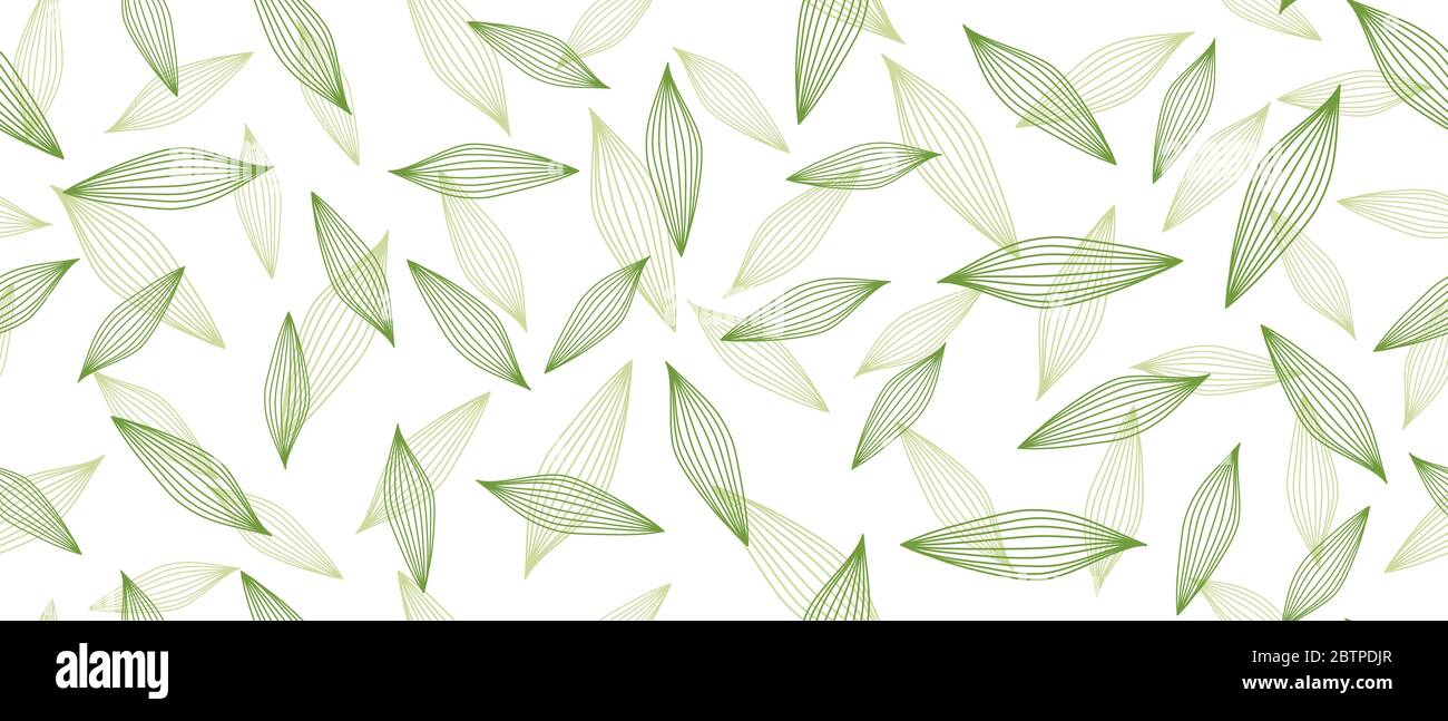 Green leaves background Stock Vector Image & Art - Alamy