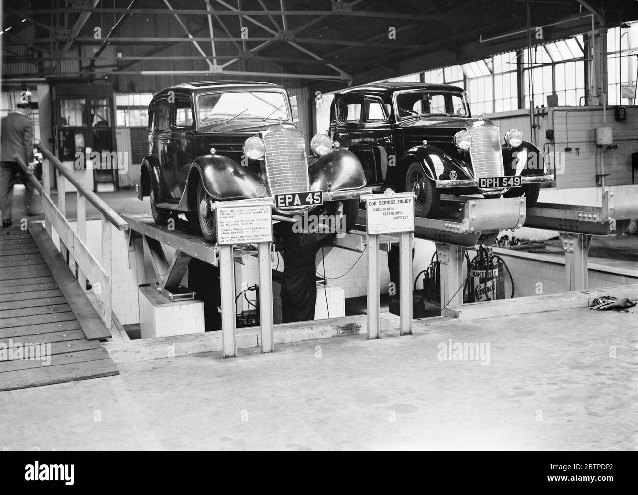 Kingston motor works . 1937 Stock Photo Alamy