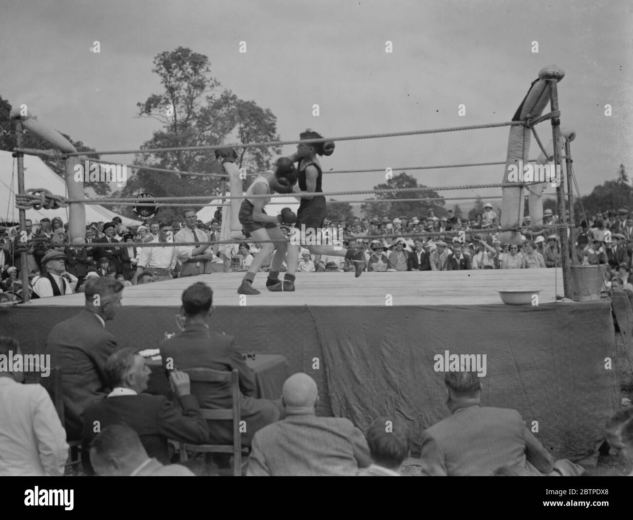 Boxing display . 1937 Stock Photo Alamy