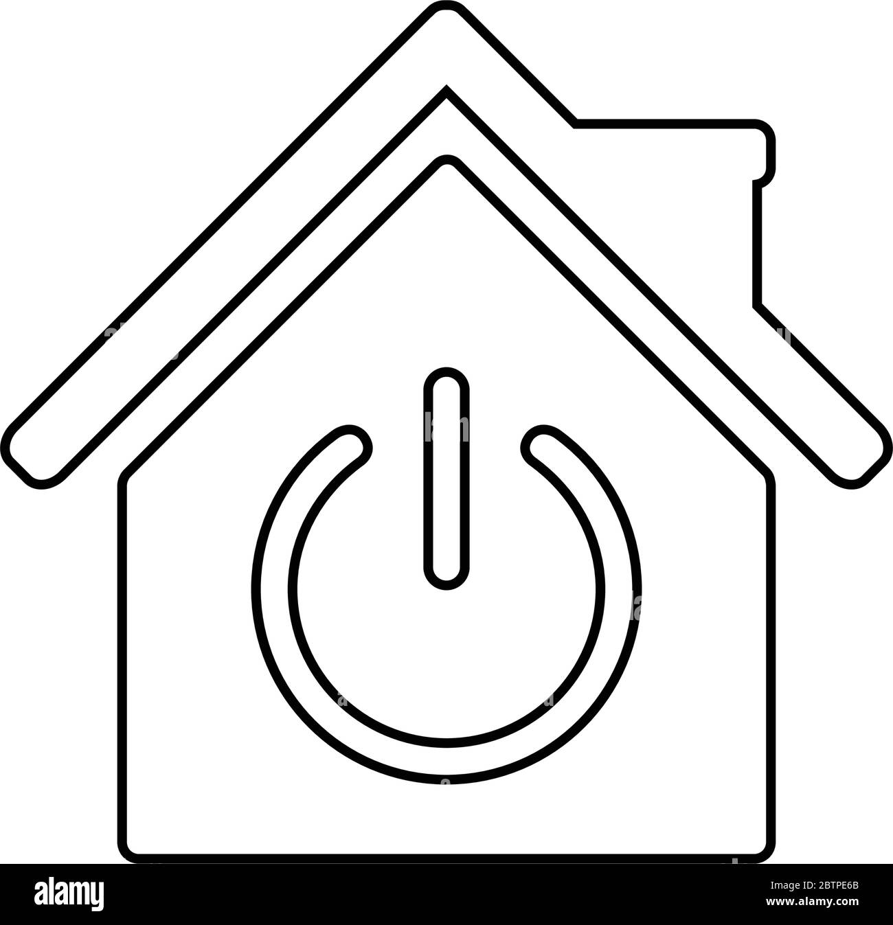 Smart home technology interface Black and White Stock Photos & Images ...