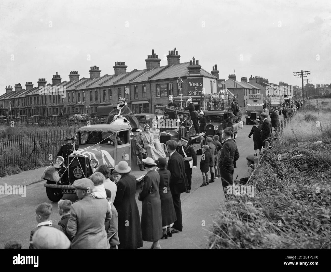 Gravesend Carnival . 1937 . Stock Photo