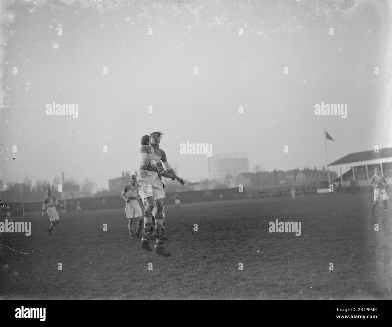 Football . 1935 Stock Photo Alamy