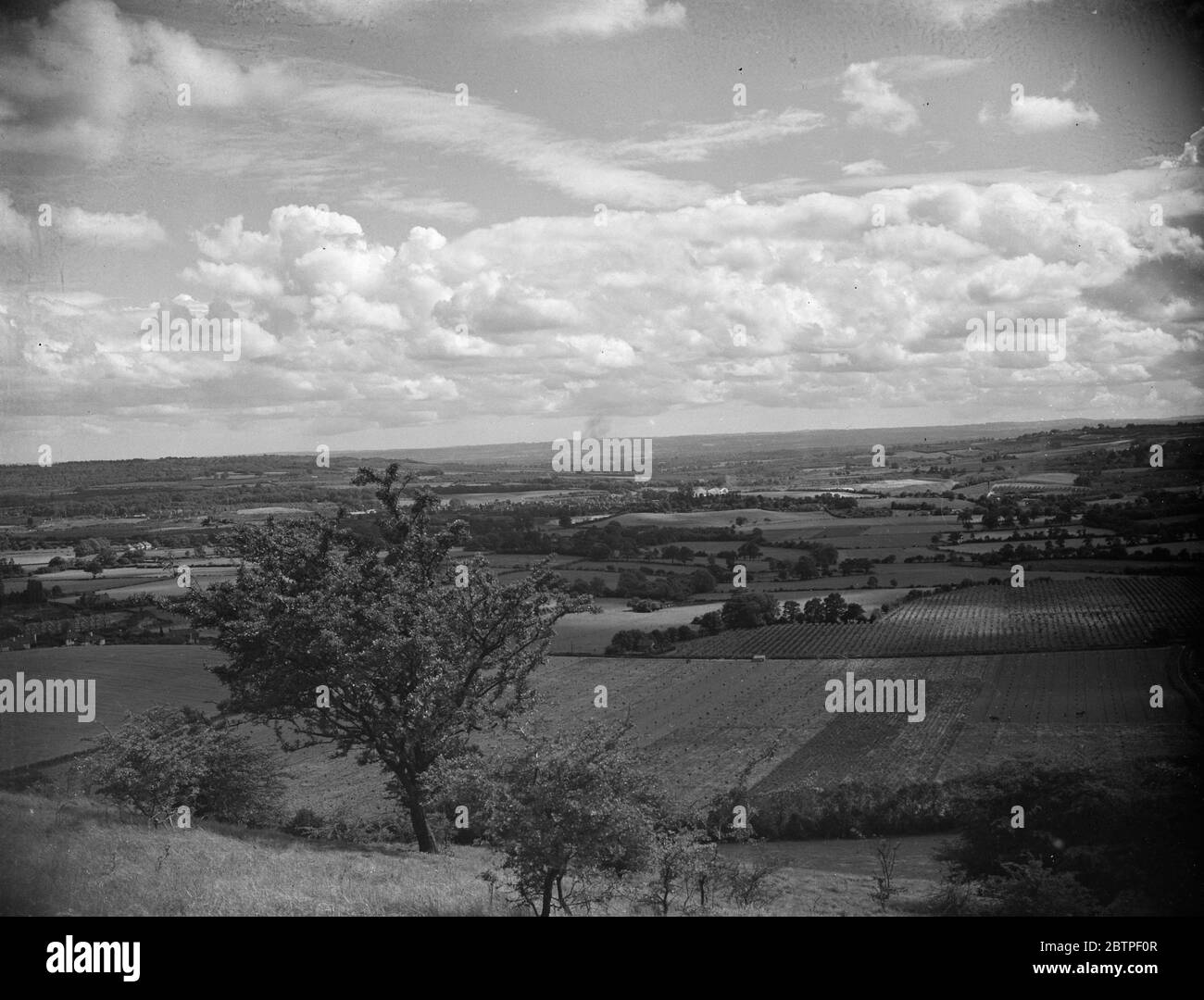 The Weald of Kent . 1938 Stock Photo
