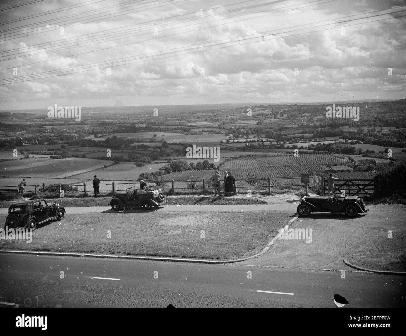 The Weald of Kent . 1938 Stock Photo