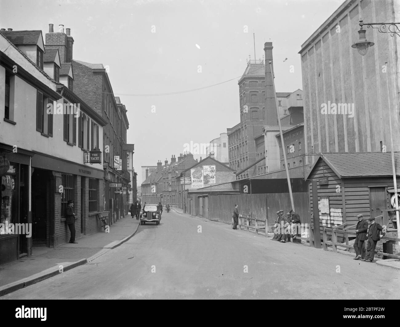 Improvement work in Erith . 1936 Stock Photo - Alamy