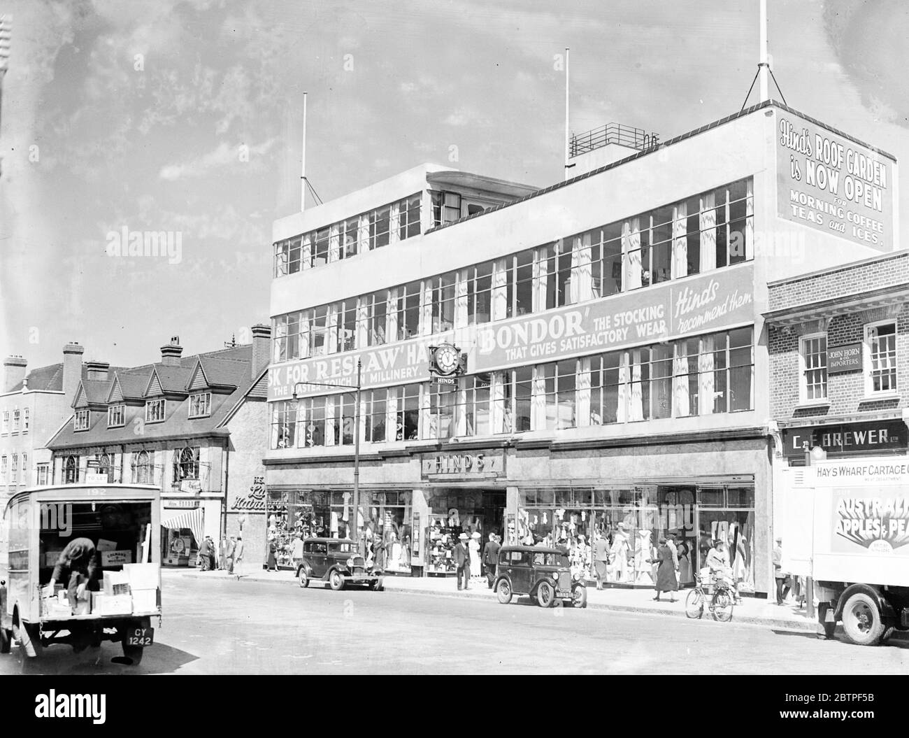 Hinds shop, Eltham . 1936 Stock Photo Alamy