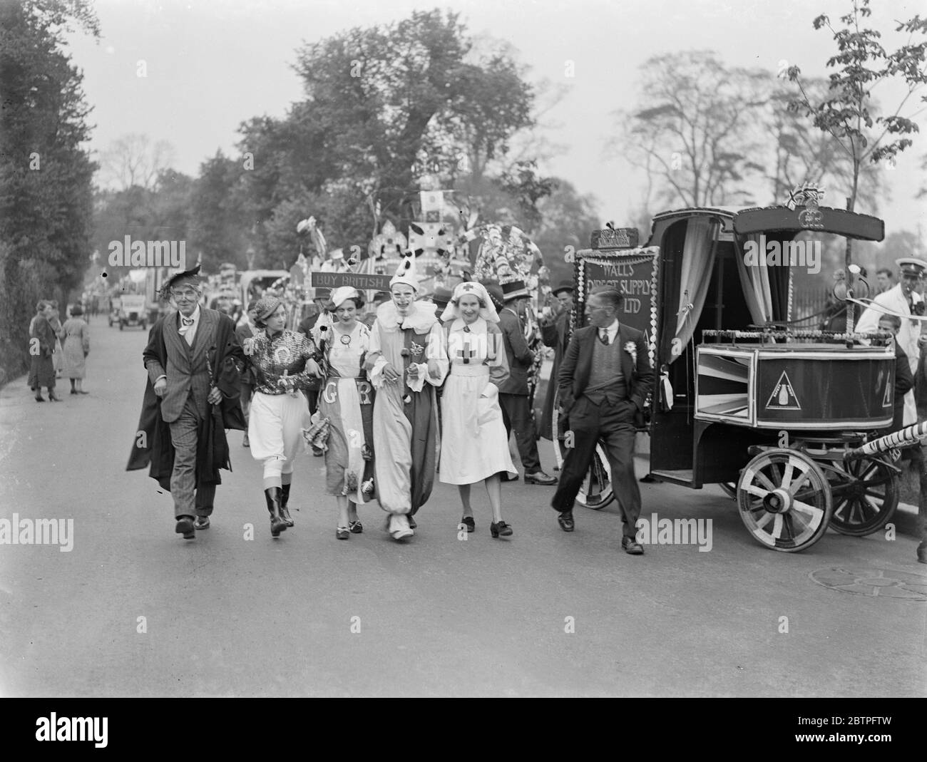 Coronation festivities at Sidcup . 15 May 1937 Stock Photo Alamy