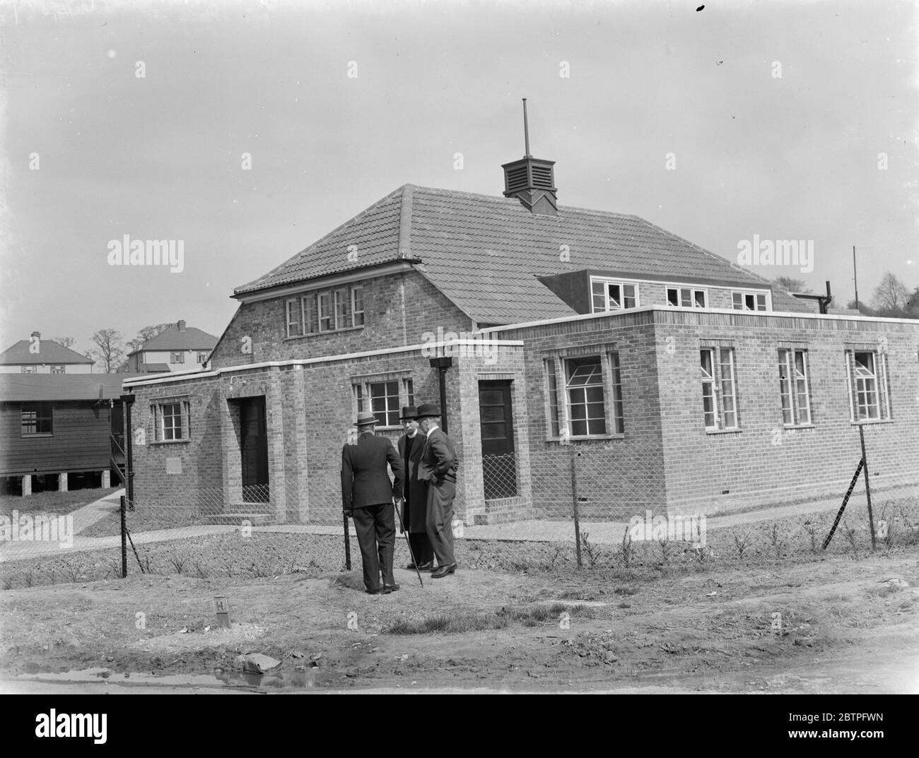 Elmstead Baptist Church opened . 30 April 1937 Stock Photo