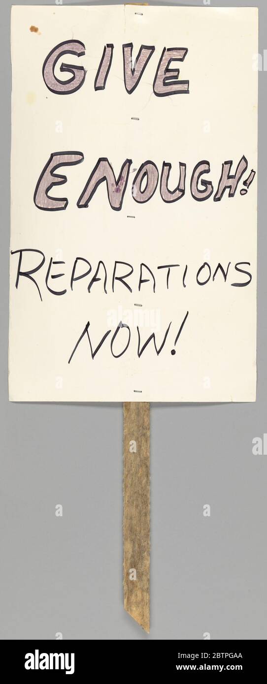 Reparations now hi-res stock photography and images - Alamy