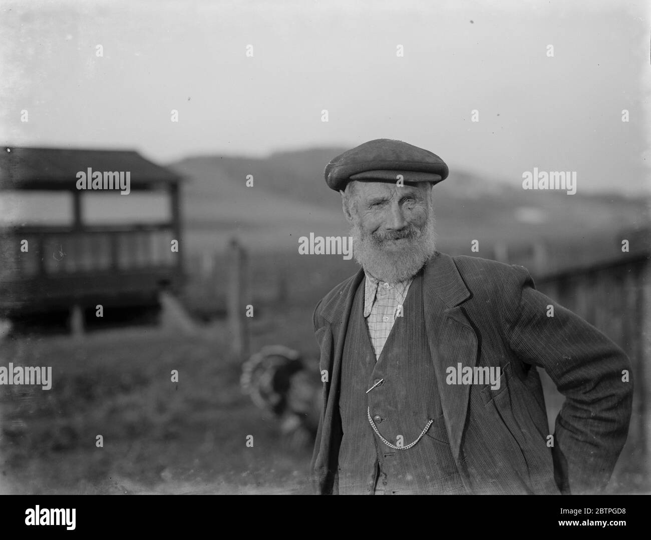 A farmer . 1936 Stock Photo