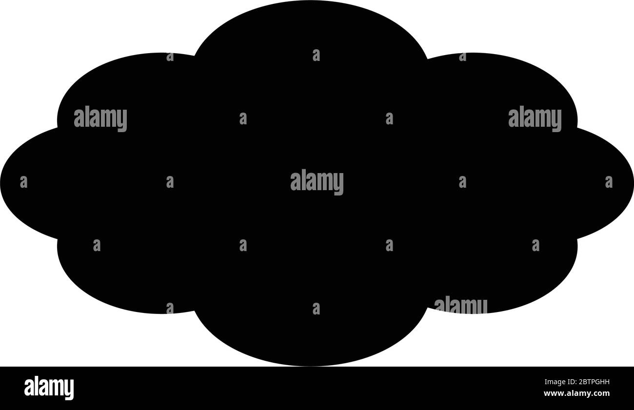 weather icon - vector icon. Cloud icon Stock Vector Image & Art - Alamy