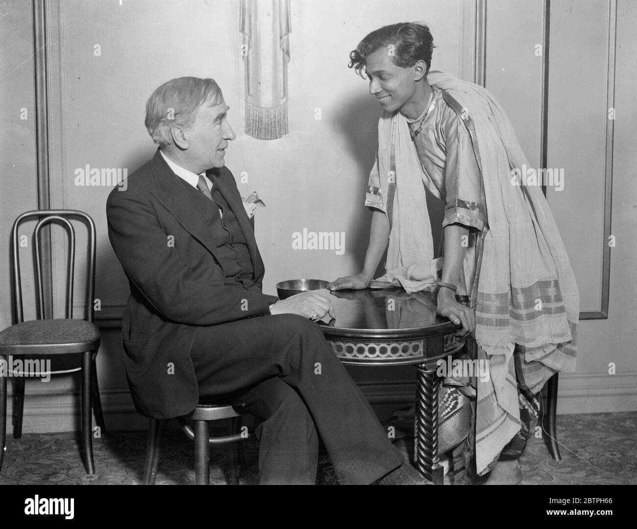 Stangrove and Frank Lascelles . 30 April 1932 Stock Photo