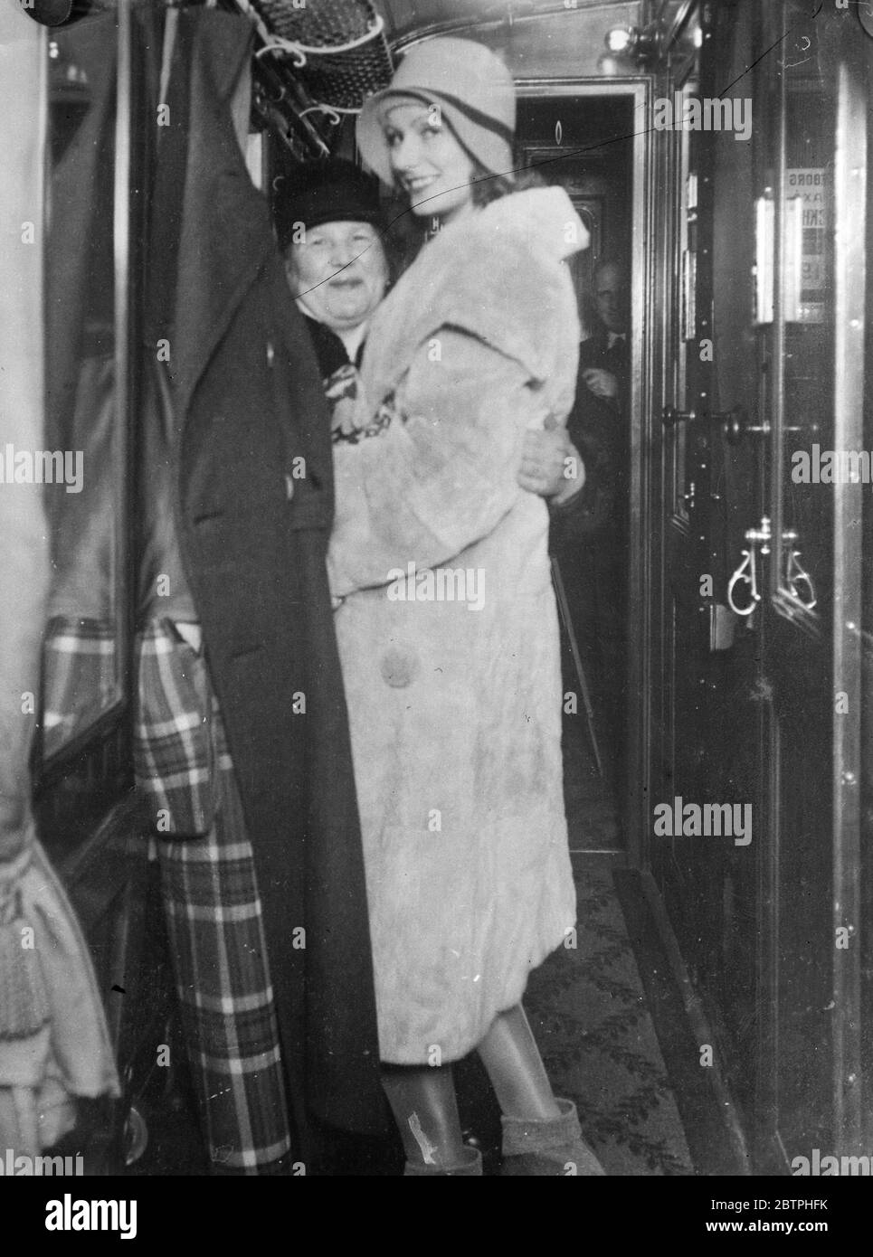 Greta Garbo . 25 August 1932 Stock Photo