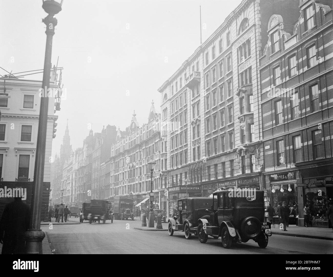 Southampton Row in London . 26 April 1932 Stock Photo
