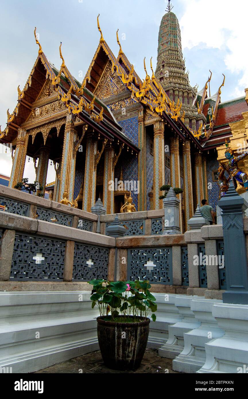 The Royal Pantheon in Bangkok, Thailand. Stock Photo