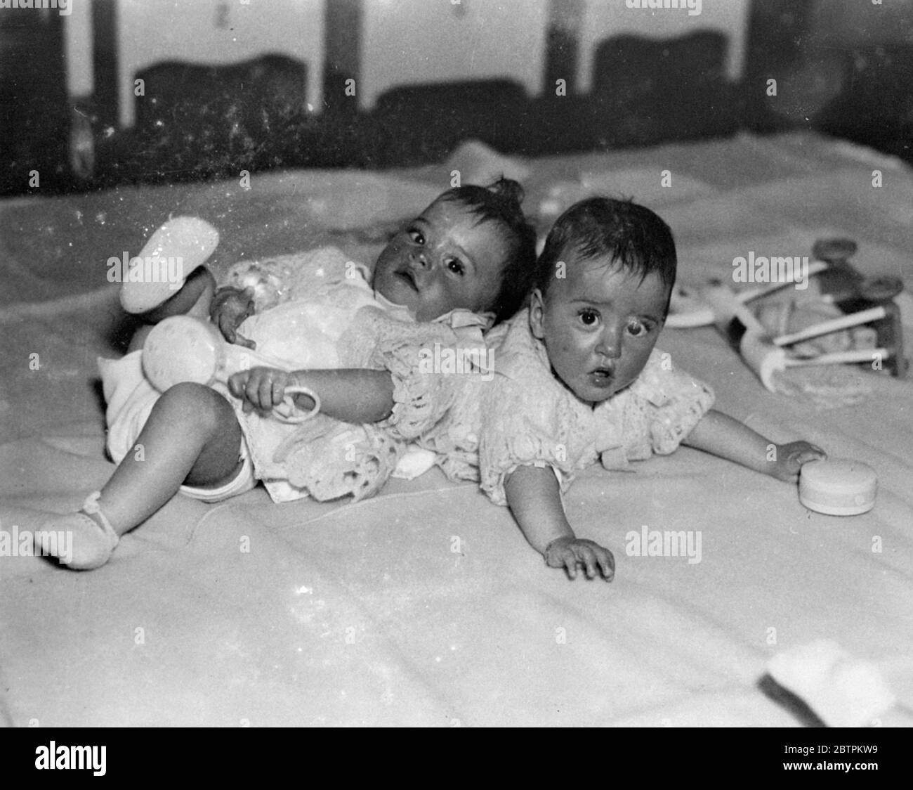 Dionne Quintuplets . 1935 Stock Photo Alamy