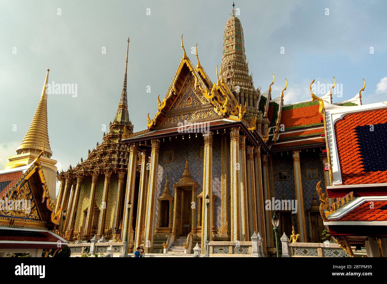 The Royal Pantheon in Bangkok, Thailand. Stock Photo