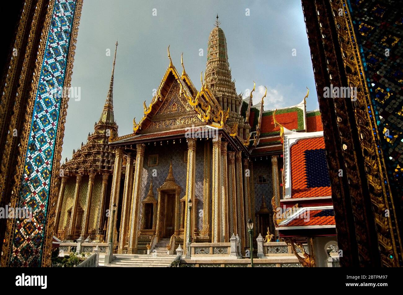 The Royal Pantheon in Bangkok, Thailand. Stock Photo