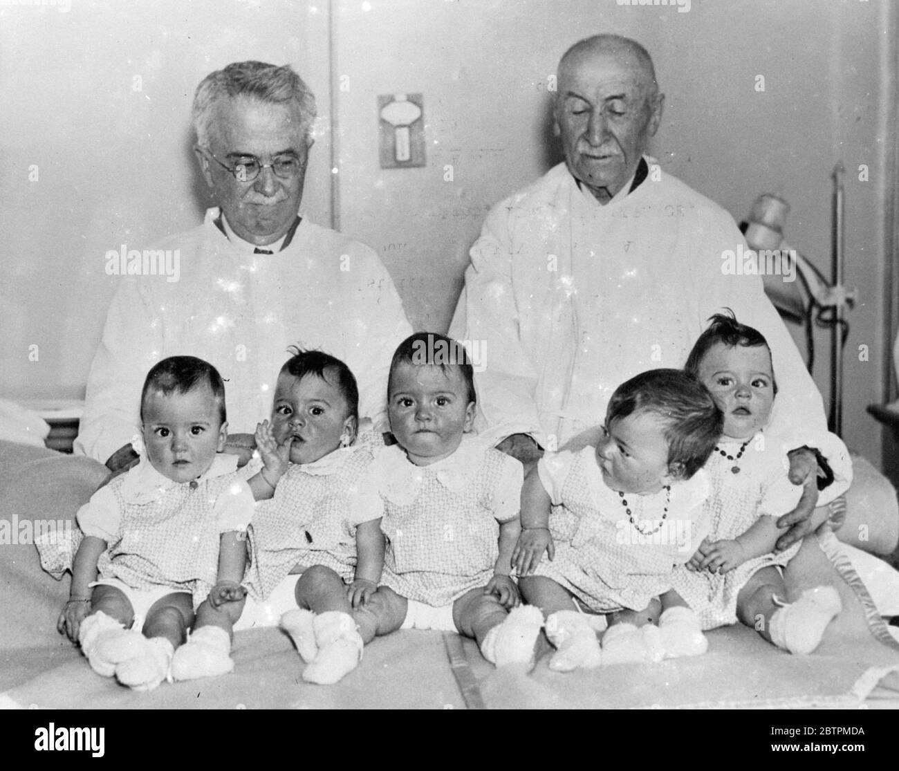 Dionne Quintuplets . 1935 Stock Photo Alamy