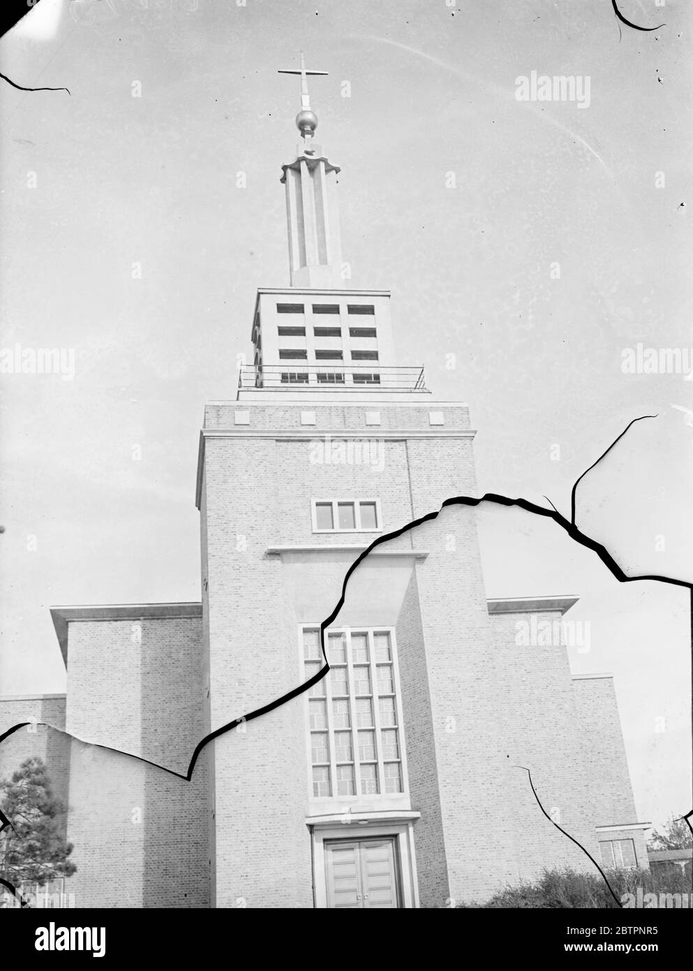 Church Hall. Mill Hill [?] 7 September 1937.[?] Stock Photo Alamy