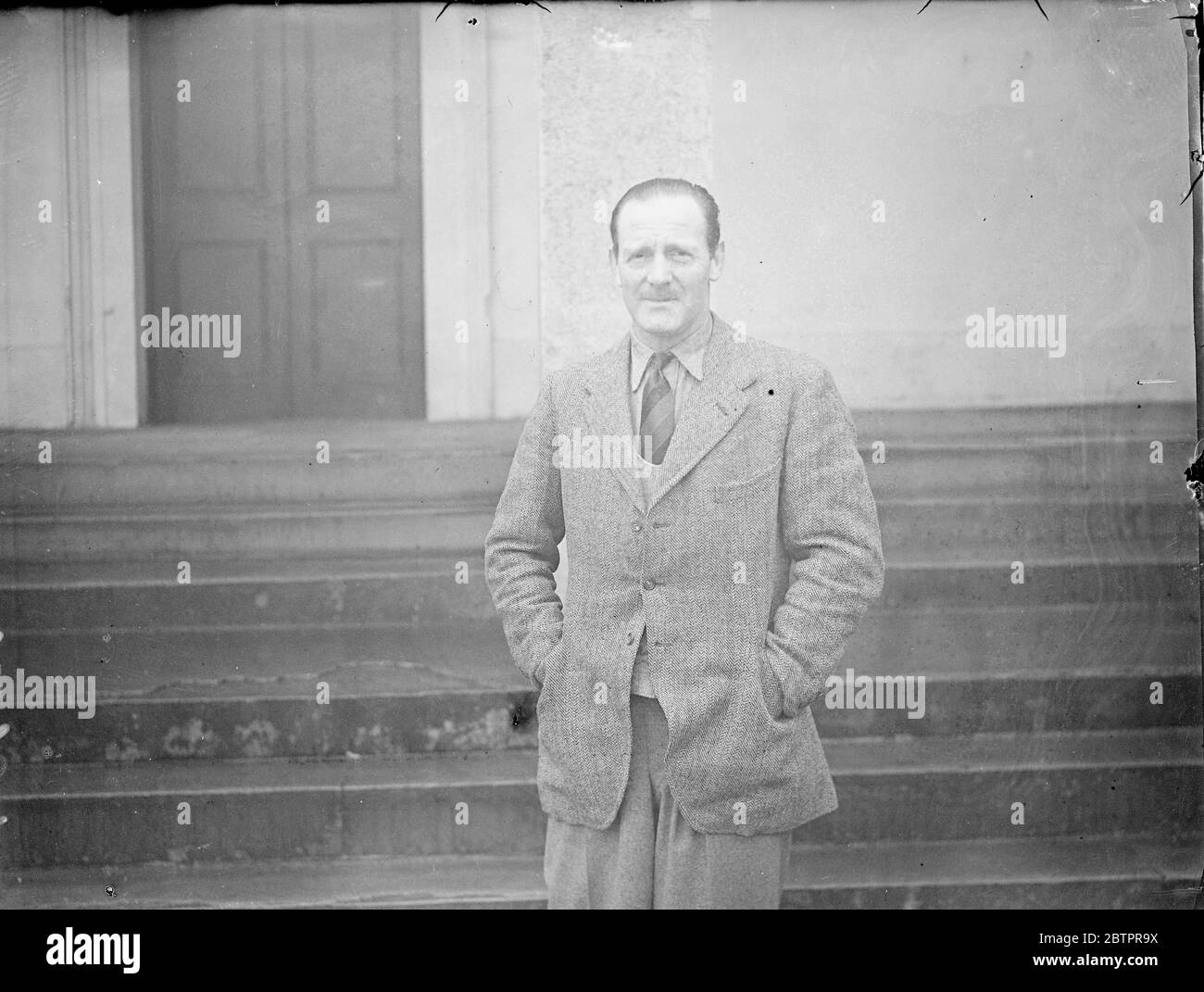 The commandant of sandhurst Black and White Stock Photos & Images - Alamy