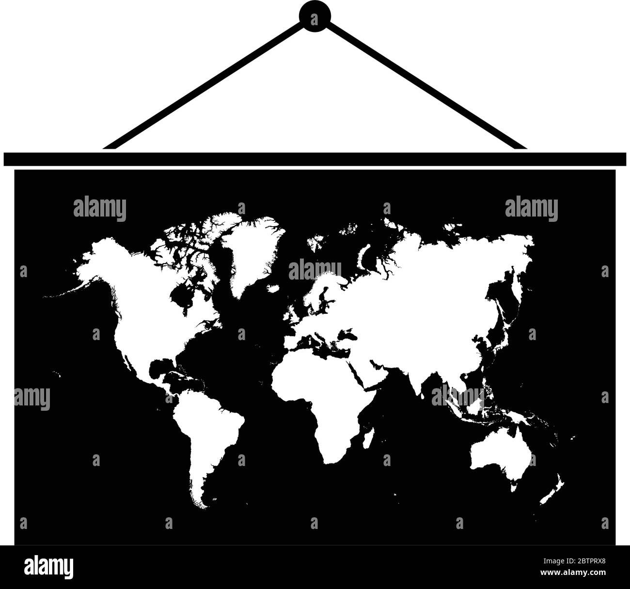 world map vector icon Earth icon Stock Vector Image & Art - Alamy