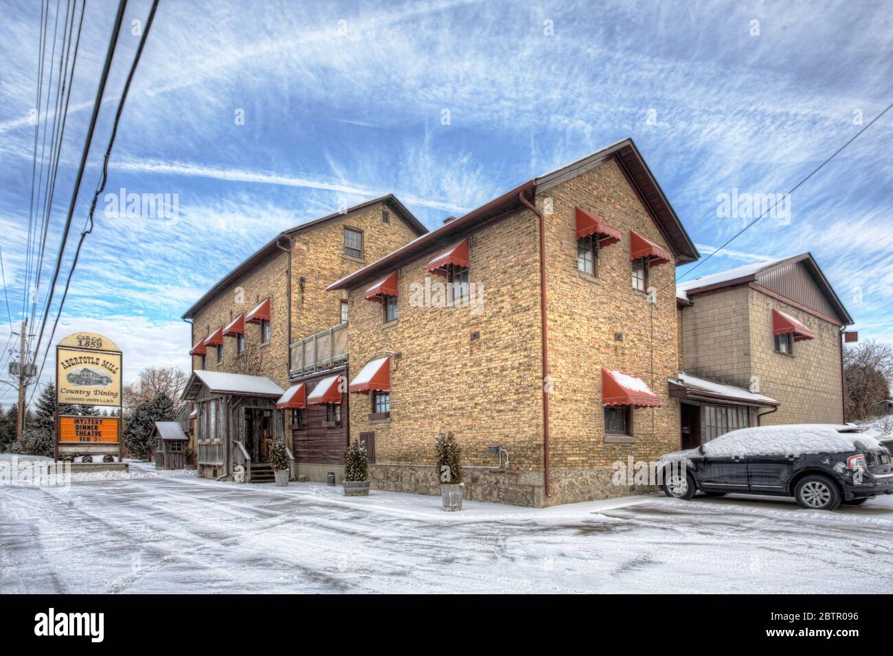 A View of Aberfoyle Mill in Ontario, Canada Stock Photo Alamy