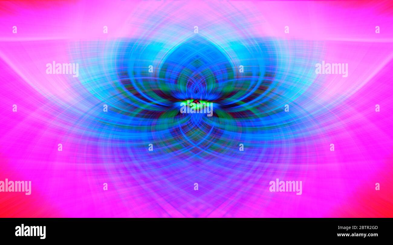 Soft trendy beautiful neon multicolored abstract texture Stock Photo