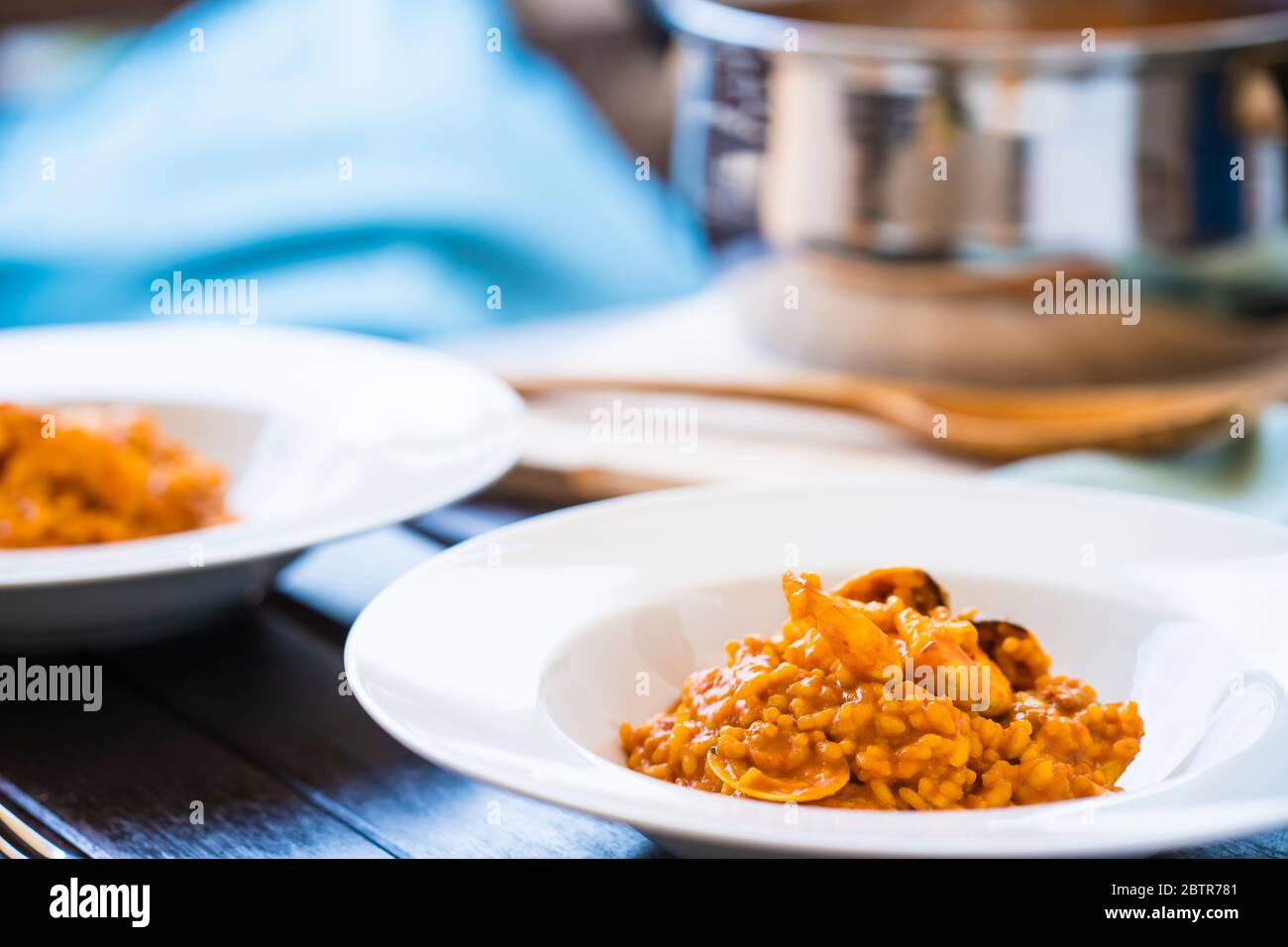 Sweet Rice Menue Stand Delicious dish of typical sweet rice on a restaurant Stock Photo - Alamy
